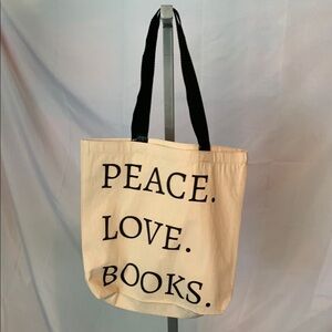 Chic Canvas Tote with Inspirational Message
